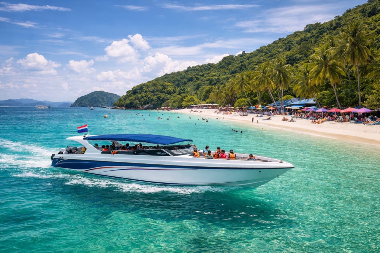 Coral Island Afternoon Speedboat