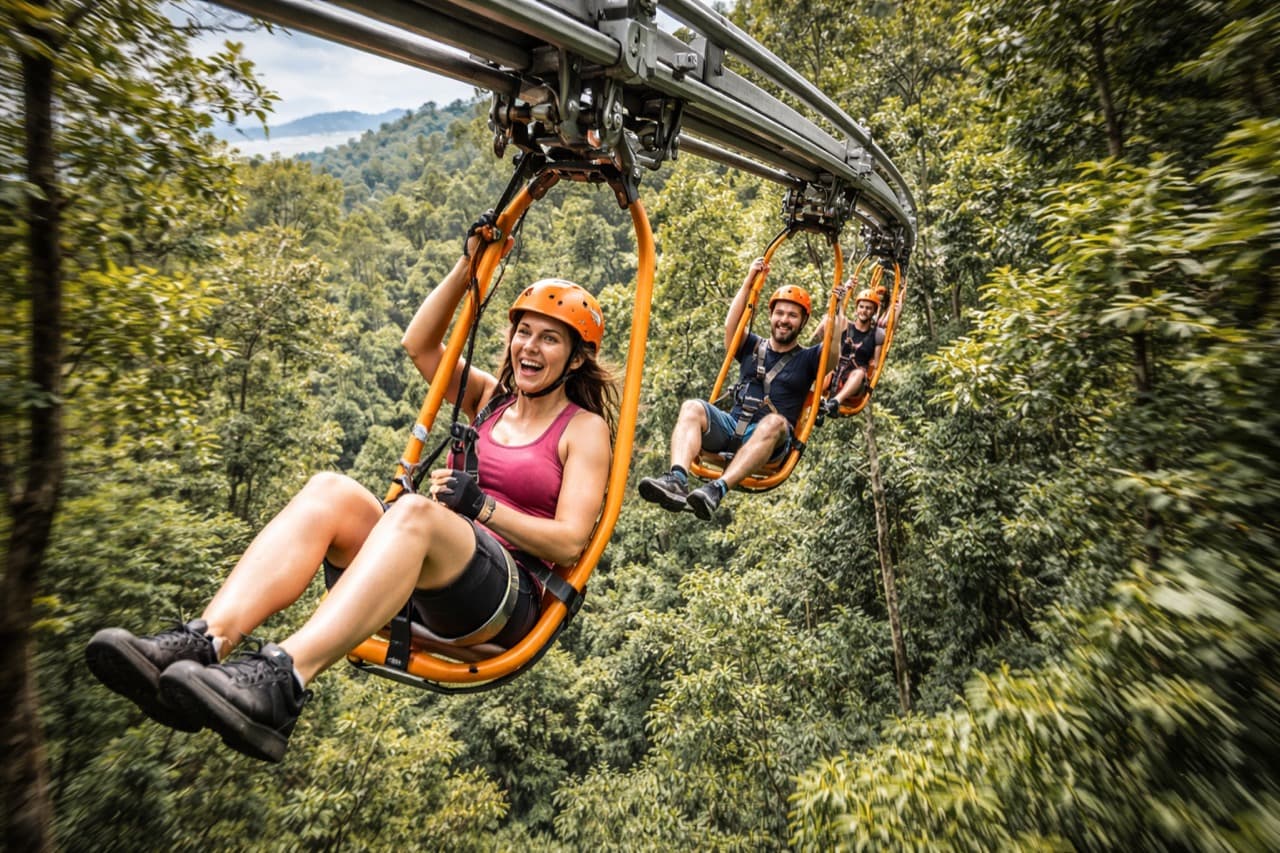 Roller Zipline